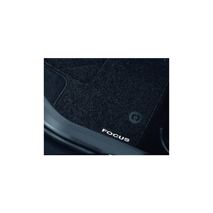 Ford Focus 07/2004 - 2011 floor mats, standard front- and rear, black