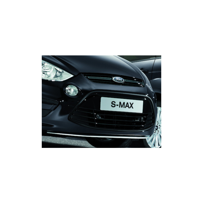 Ford S-MAX 03/2010 - 12/2014 front bumper skid plate silver