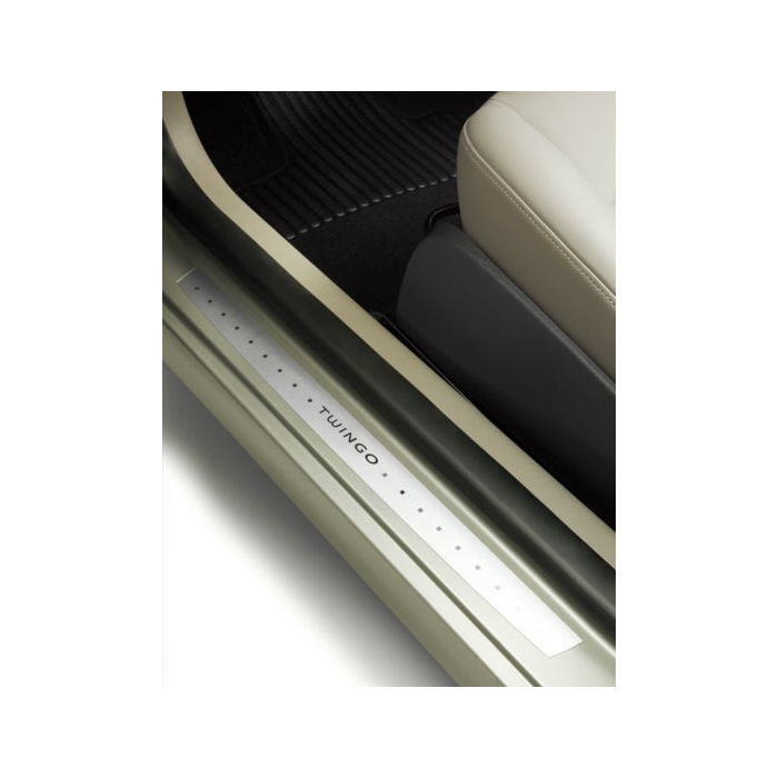 Renault Twingo 2007 - 2014 scuff plates aluminium