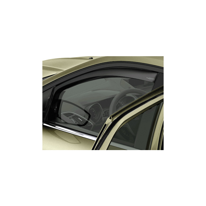 Ford Kuga (11/2012 - 11/2019) wind deflectors, front, dark gray