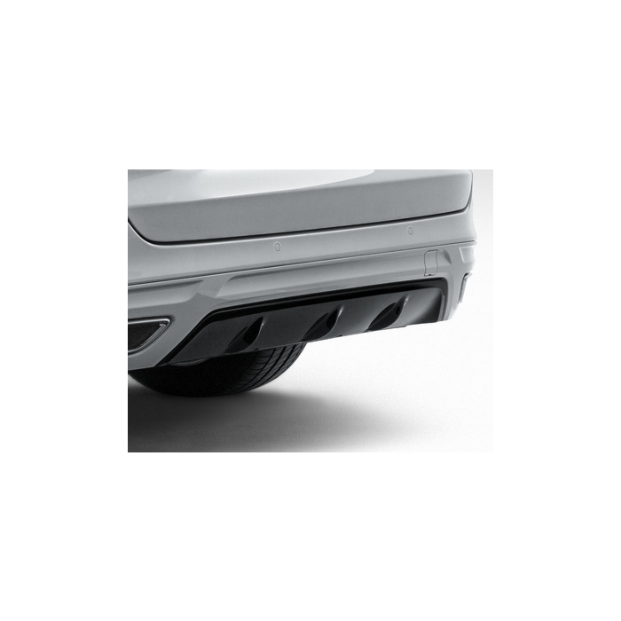 Ford Mondeo (09/2014 - 01/2019) skid plate achterbumper zwart