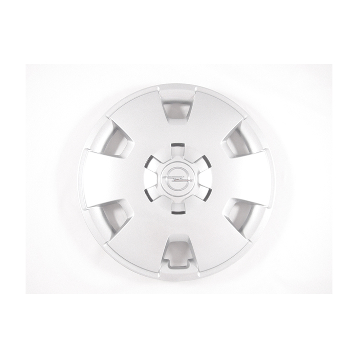 Opel Wieldeksel 16" Zilver