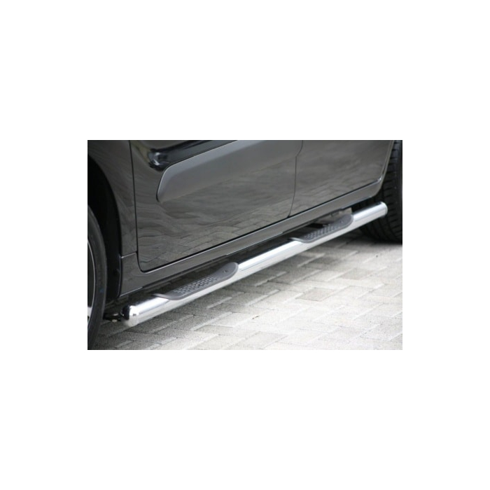 Musketier Peugeot Partner 3 side bars,stainless steel Ø60mm, chromed, except Outdoor