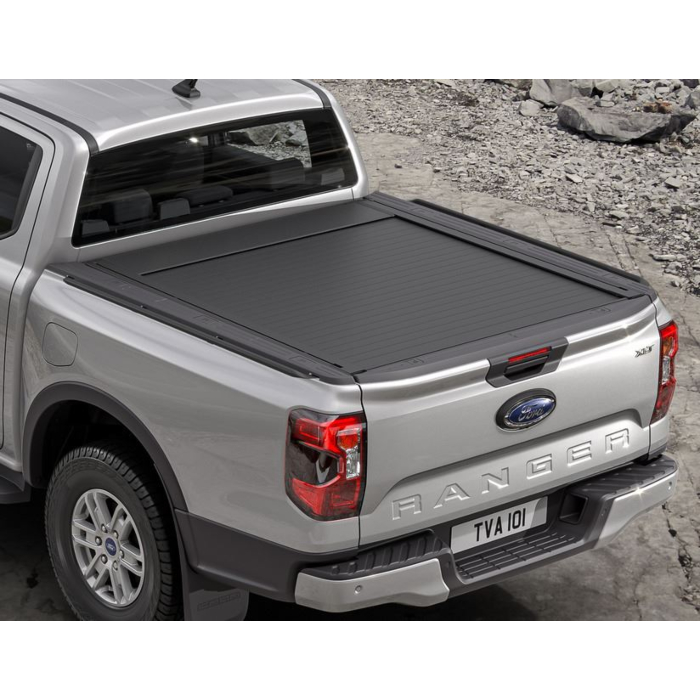 Ford Ranger (06/2022 - ..) roll-up tonneau cover black, manual