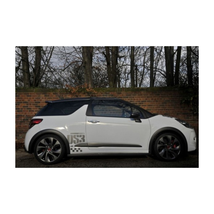 Citroën DS3R 18" 4-holes wheel Vortex grey / black