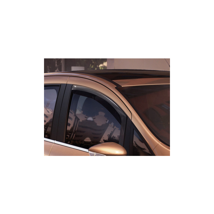 Ford B-MAX 2012 - 2018 ClimAir, wind deflector for front door windows, dark grey