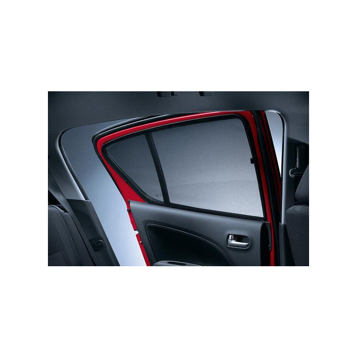 Opel Agila B sun shades rear doors
