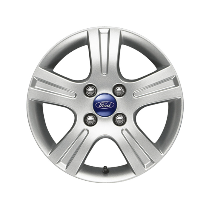 Ford Fusion 2002 - 2012 alloy wheel 15" 5-spoke design, silver