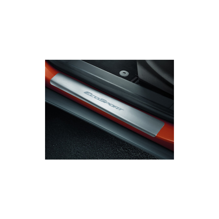 Ford EcoSport (10/2013 - ..) front door sills, with EcoSport logo