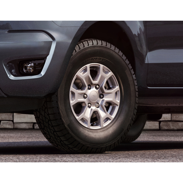 Ford Ranger (02/2019 - ..) alloy wheel 16" 6 x 2-spoke design, sparkling silver