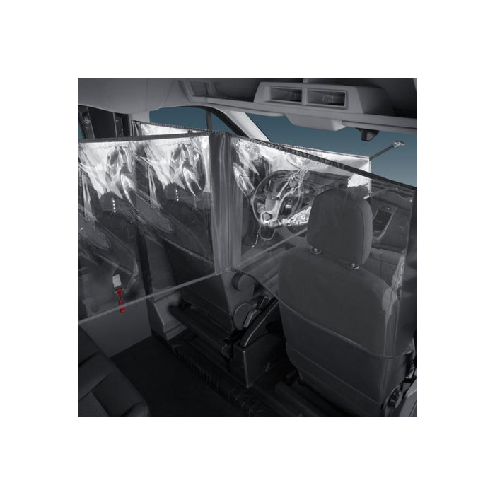 Ford Transit (01/2014 - ..) flexibele scheidingswand beschermingswand, transparant