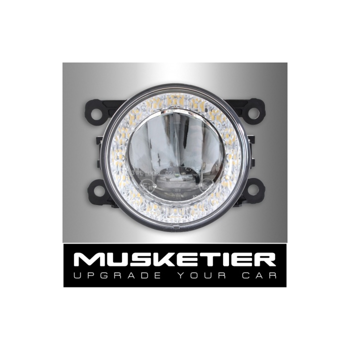 Musketier Citroën Xsara Picasso LED day running lights with fog lights round replacement set, from 2004