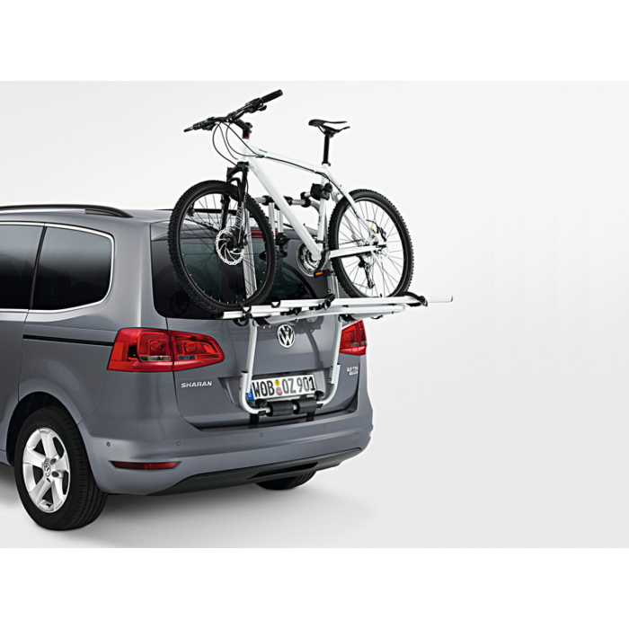 Volkswagen Sharan 2010 - .. bike carrier voor op tailgate, 3 bikes