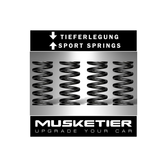 Musketier Peugeot 508 (2010 - 2018) lowering springs ca. 30 mm hatchback 2,2HDi GT