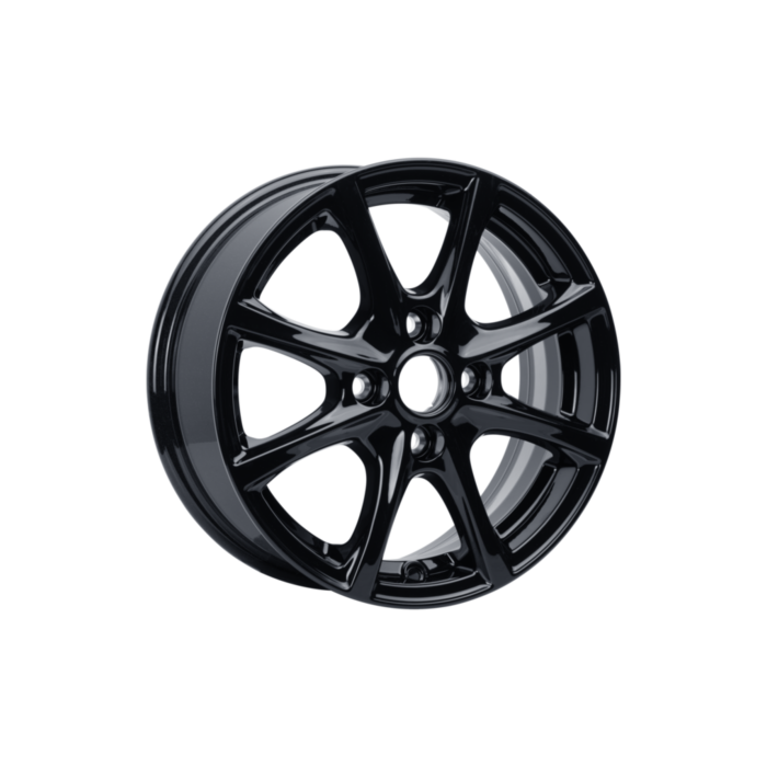 Ford Fiesta (07/2017 - 2023) alloy wheel 15" 8-spoke design, Absolute Black