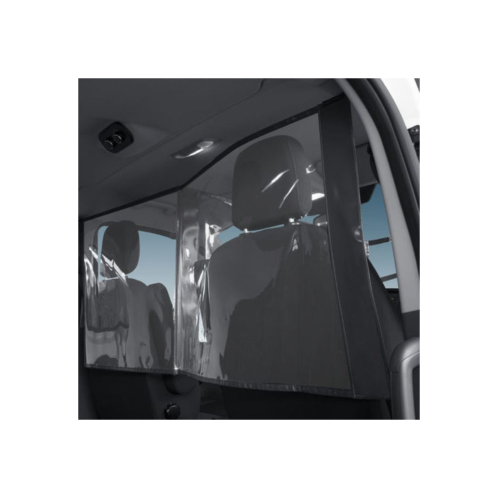 Ford Transit (01/2014 - ..) flexible partition wall protection wall, transparent