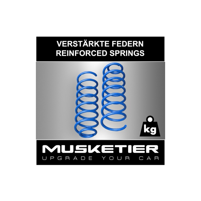 Musketier Citroën Berlingo (2008 - 2018) reinforced rear springs