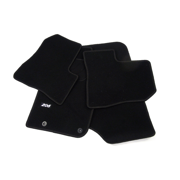 Peugeot 206 floor mats needle felt
