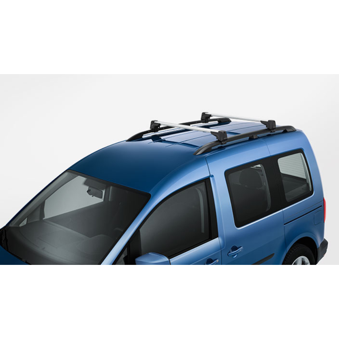 Volkswagen Caddy 2010 - 2015 roof base carriers for models with roof rails