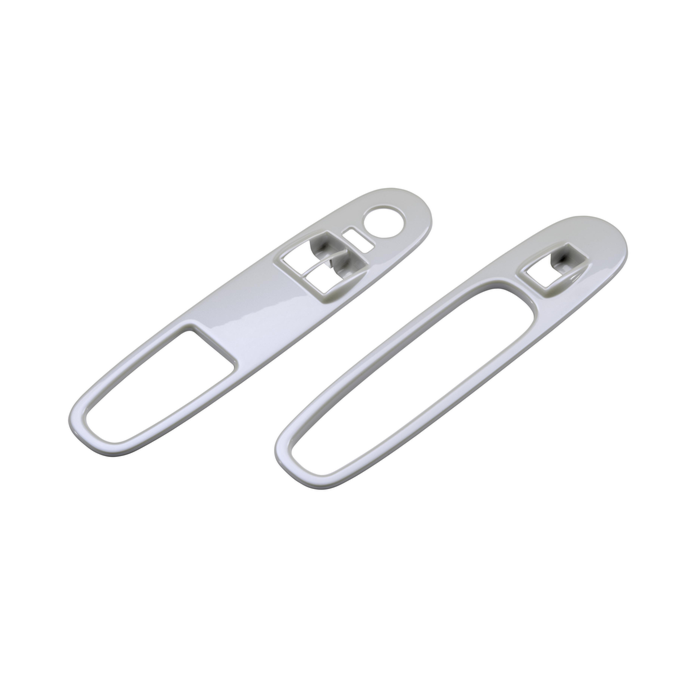 Fiat Grande Punto window control moulding sportline white 2 switches