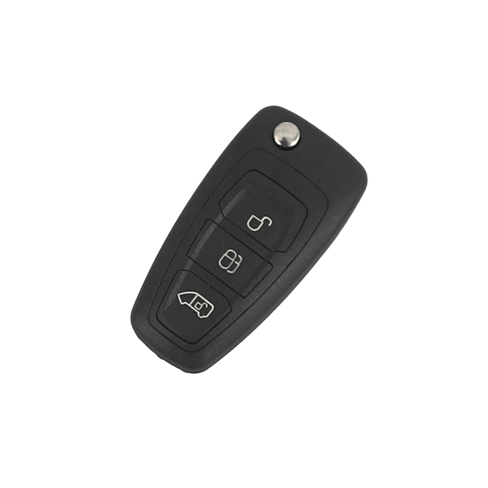 Ford folding key with three buttons