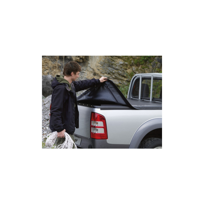 Ford Ranger (2006 - 10/2011) cover tarpaulin flexible, black