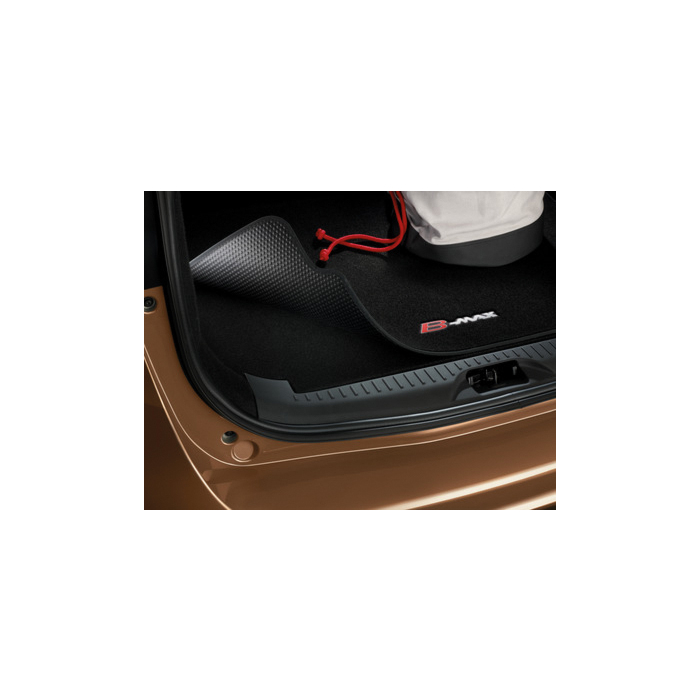 Ford B-MAX 2012 - 2018 luggage compartment mat black, with B-MAX logo