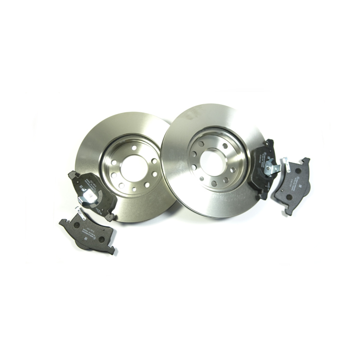 Opel Astra G / Zafira A brake discs pack front side 5-holes
