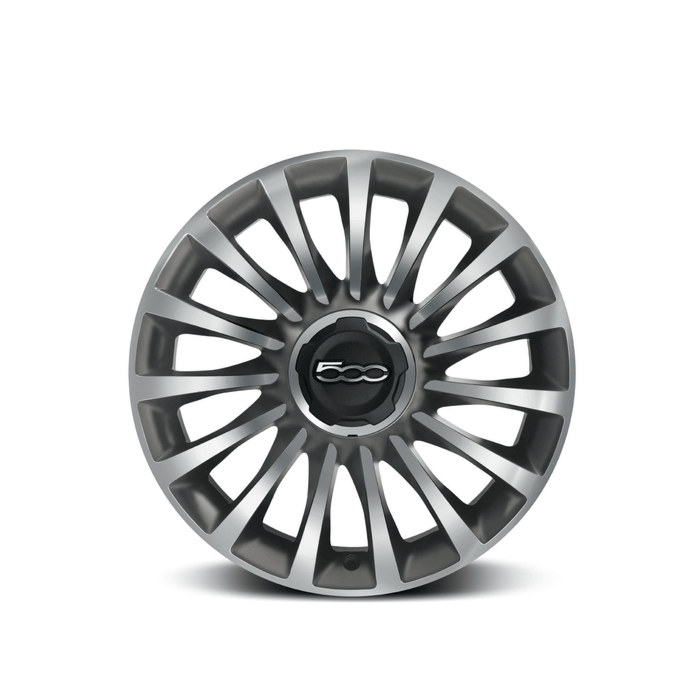 Fiat 500L alloy rim kit 17" brunex gray