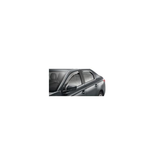 Citroen C-Elysee air deflectors for rear doors