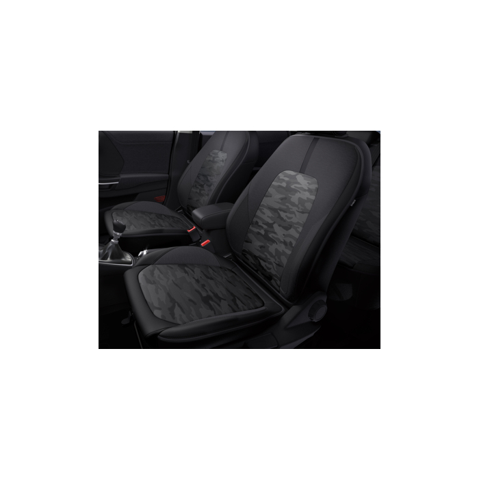 Ford Puma (10/2019 - 03/2024) zippered seat covers Camouflage