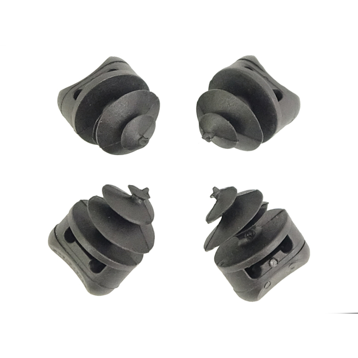 Ford floor mat fasteners with twist-knob fastening (4 pieces)