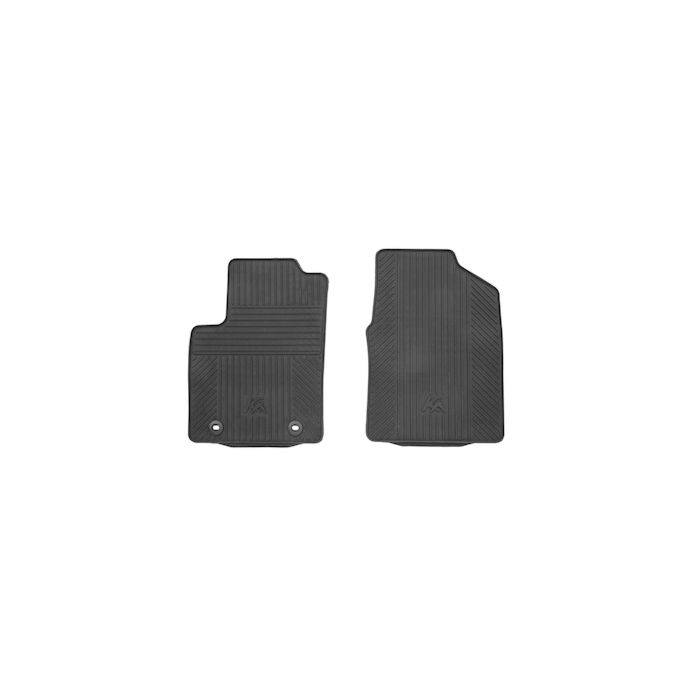 Ford Ka (09/2008 - 09/2012) floor mats, all-weather front, black