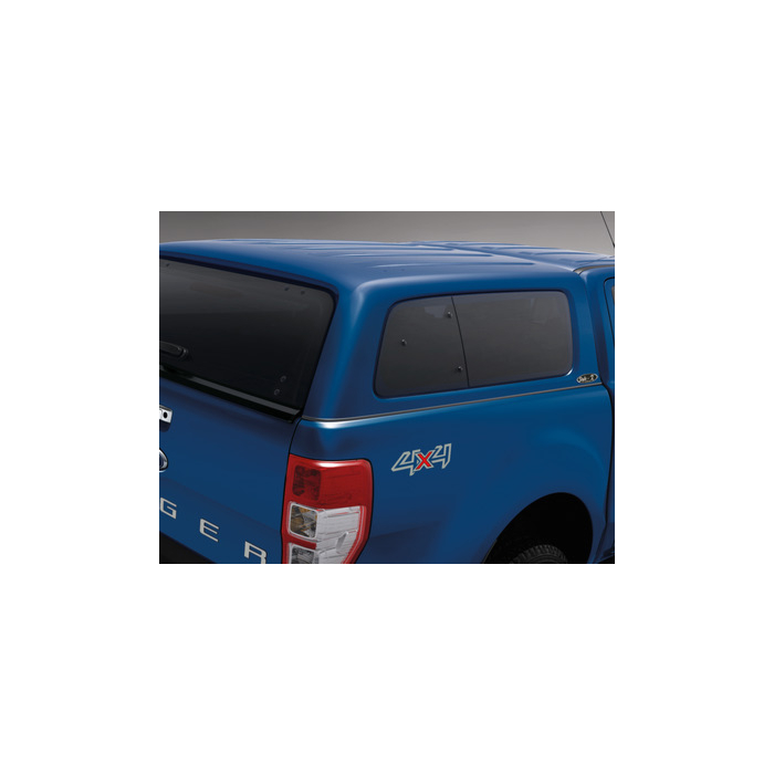 Ford Ranger (11/2011 - 01/2019) hard top with side windows (Not for Wildtrack)