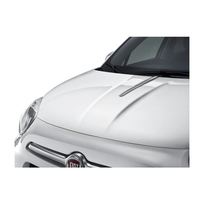 Fiat 500X chrome bonnet moulding