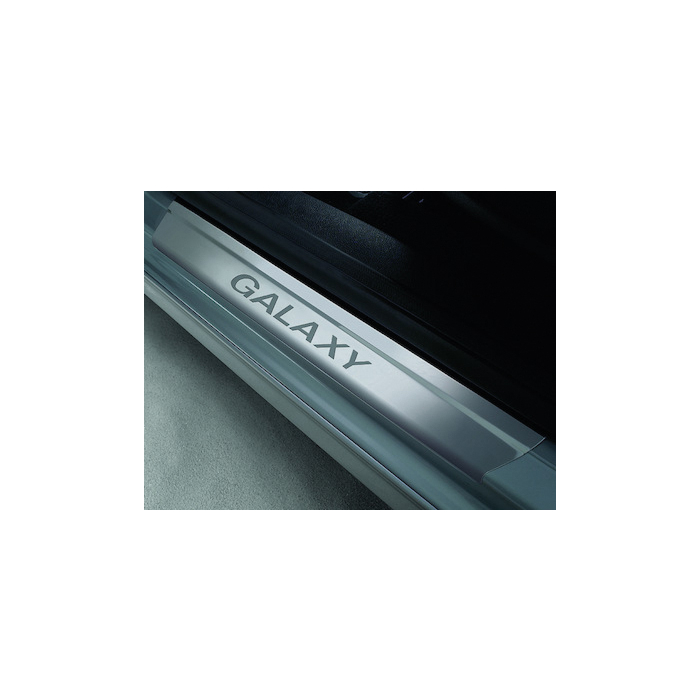 Ford Galaxy 04/2006 - 12/2014 scuff plates front, with Galaxy logo