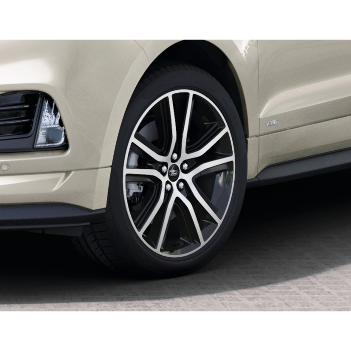 Ford Edge alloy wheel 20" 5 x 2-spoke design, Ultra-Bright polished. front with Premium painted interior