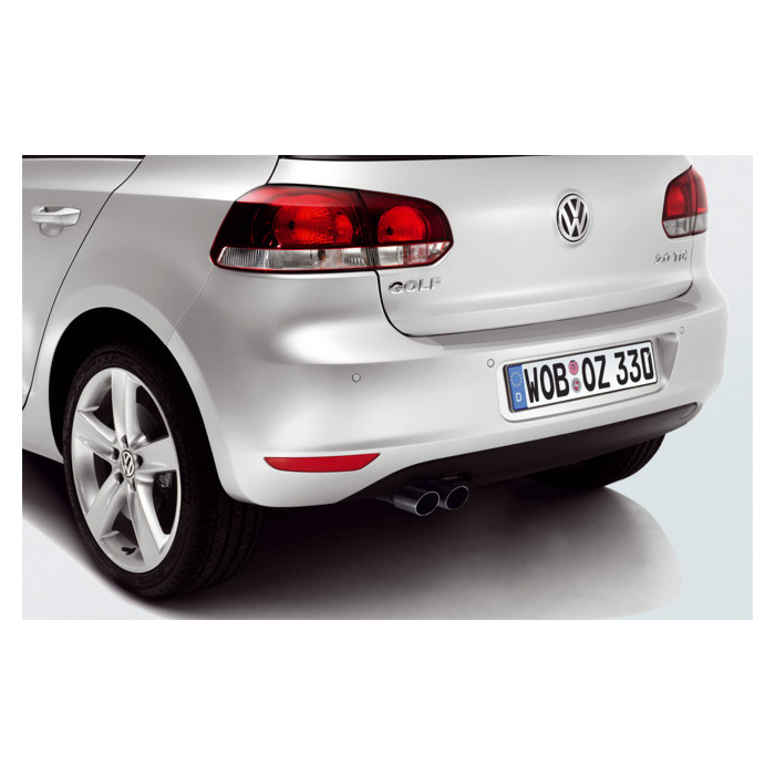 Volkswagen Golf 6 rear bumper molding transparent