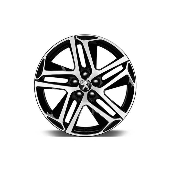 Peugeot alloy wheels Saphir Noir 18" kit (GT-look)
