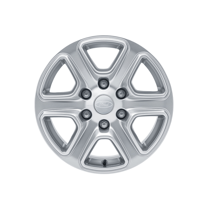 Ford Ranger (11/2011 - 08/2015) alloy wheel 17" 6-spoke design, silver