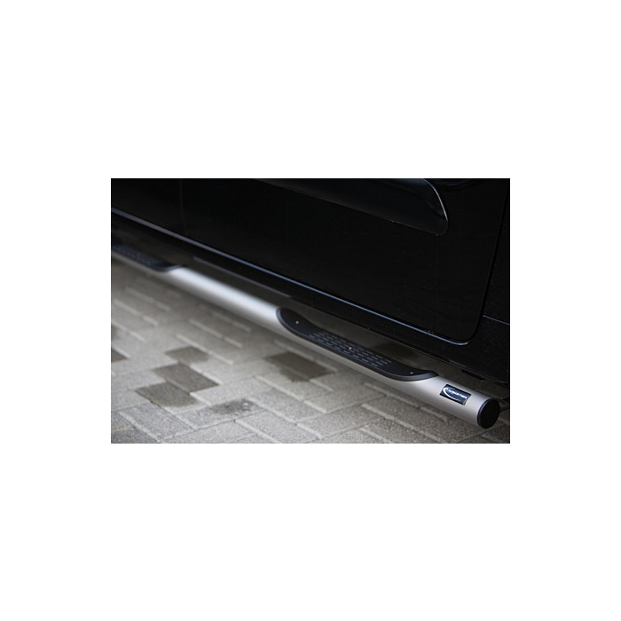 Musketier Citroën Berlingo 3 side bars,stainless steel Ø60mm, titanium-look, not for XTR