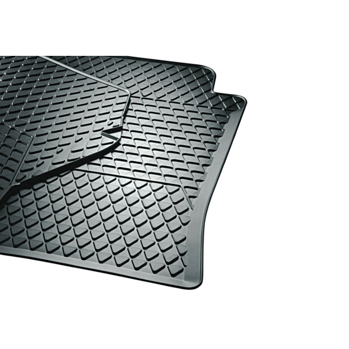 Volkswagen Polo 2005 - 2009 floor mats rubber rear