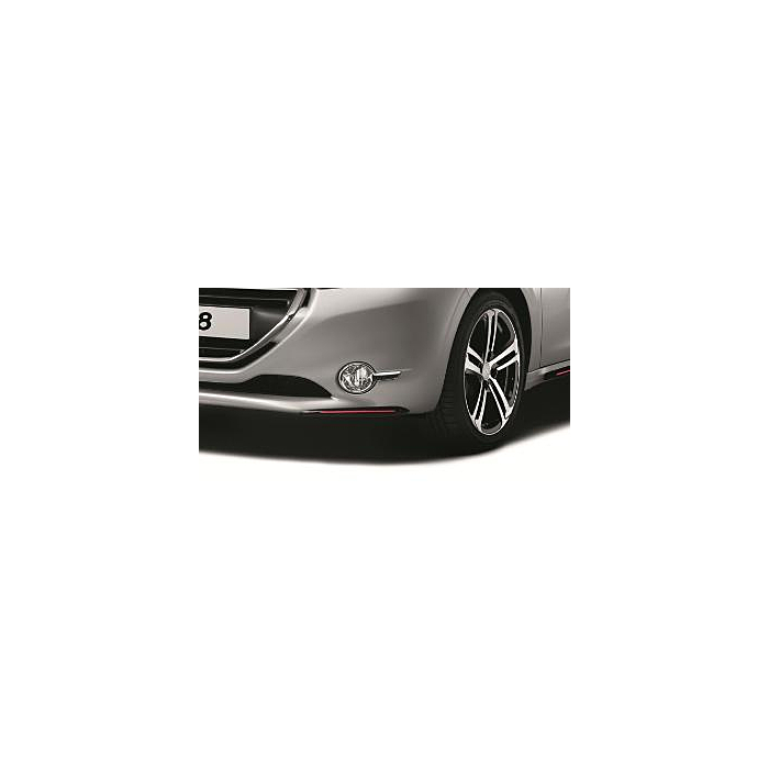Peugeot 208 (2012 - 2019) front bumper spoiler