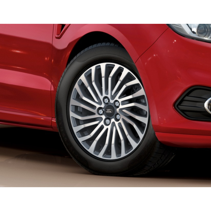 Ford Galaxy / S-MAX (06/2015 - 04/2023) alloy wheel 17" 10 X 2-spoke design, Pearl Grey