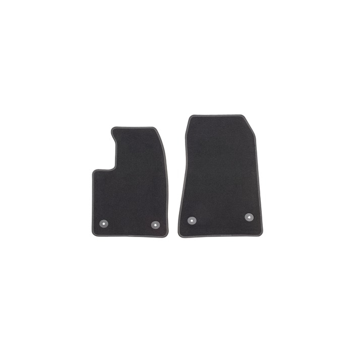 Ford Transit Custom (02/2018 - 09/2023) floor mats, standard black, front