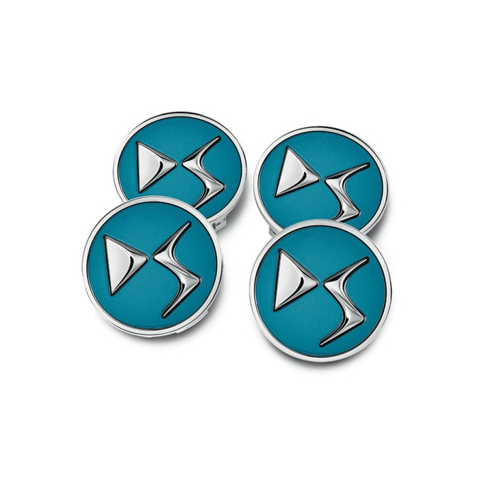 DS hub caps Vert Emeraude with DS-logo