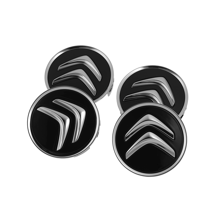 Citroën hub caps black