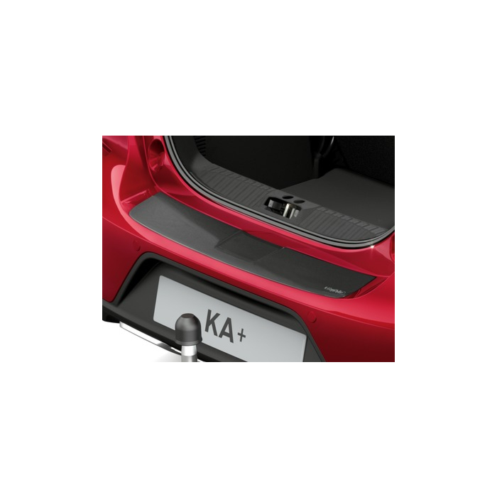 Ford Ka+ rear bumper protector, matte black
