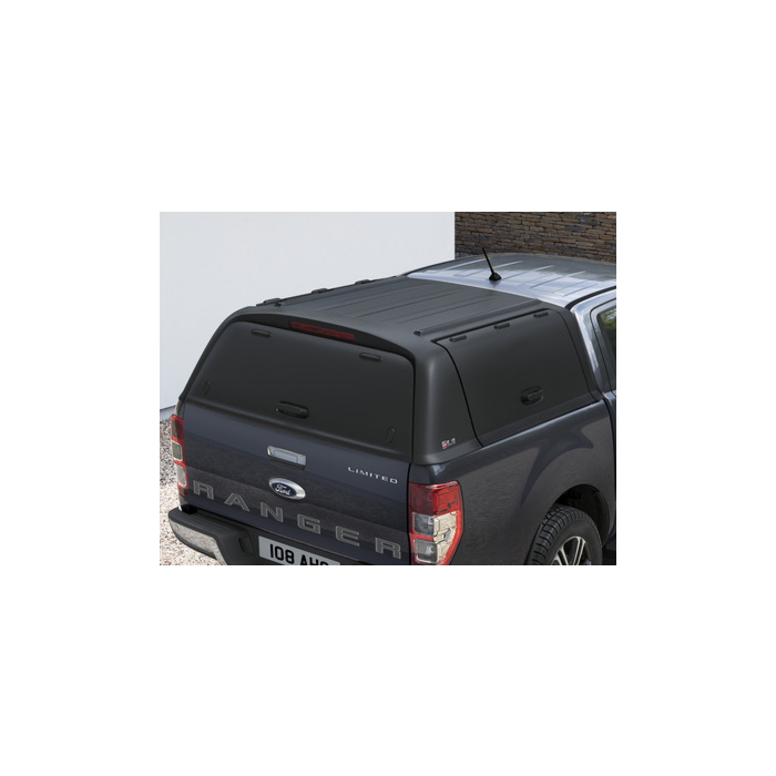 Ford Ranger (2012 - 11/2022) Pickup Attitude hard top Fleet Runner, matte black