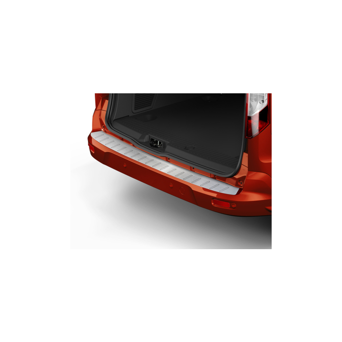 Ford Tourneo / Transit Connect (02/2014 - 03/2024) bumper protection film, brushed aluminum look, with Connect logo